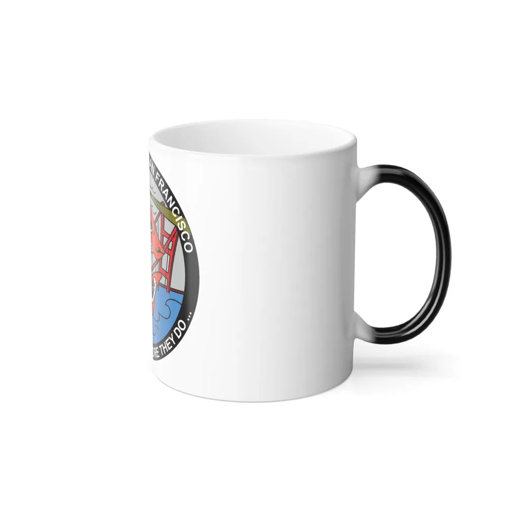 USCG Air Station San Francisco 2 (U.S. Coast Guard) Color Changing Mug 11oz-Go Mug Yourself