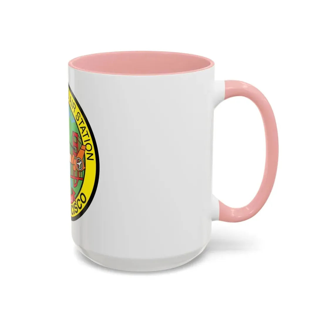 USCG Air Station San Francisco (U.S. Coast Guard) Accent Coffee Mug - Go Mug Yourself
