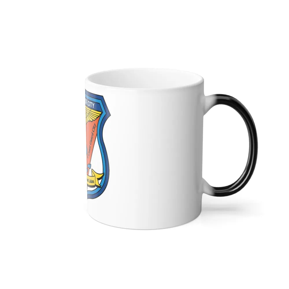 USCG Air Station Traverse City (U.S. Coast Guard) Color Changing Mug 11oz-Go Mug Yourself