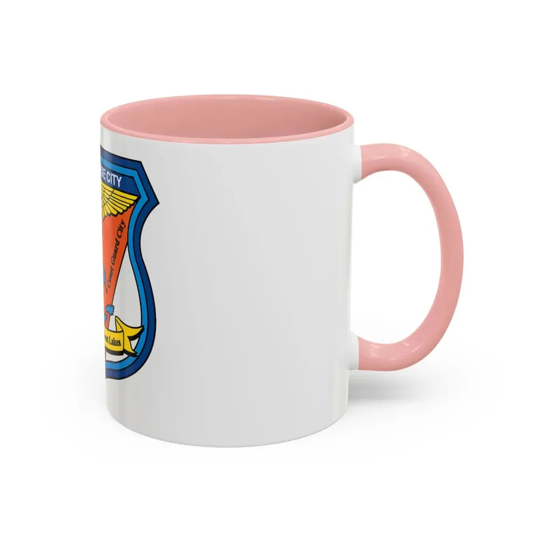 USCG Air Station Traverse City (U.S. Coast Guard) Accent Coffee Mug - Go Mug Yourself