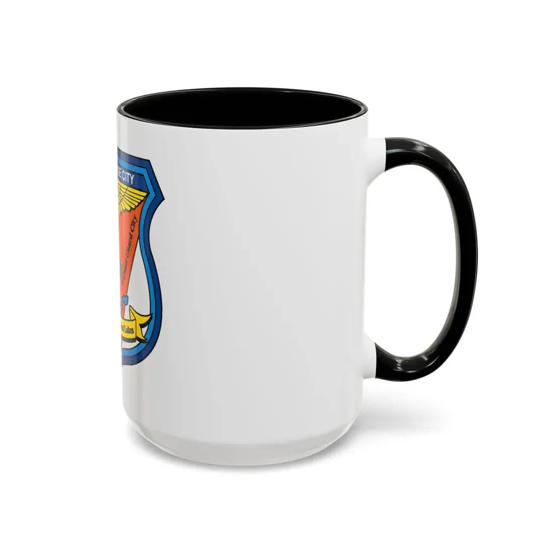 USCG Air Station Traverse City (U.S. Coast Guard) Accent Coffee Mug - Go Mug Yourself