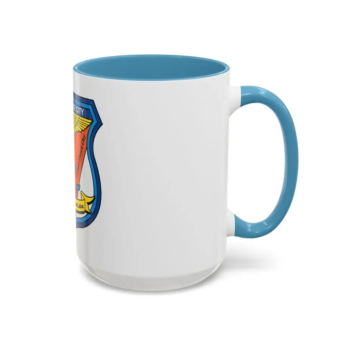 USCG Air Station Traverse City (U.S. Coast Guard) Accent Coffee Mug - Go Mug Yourself