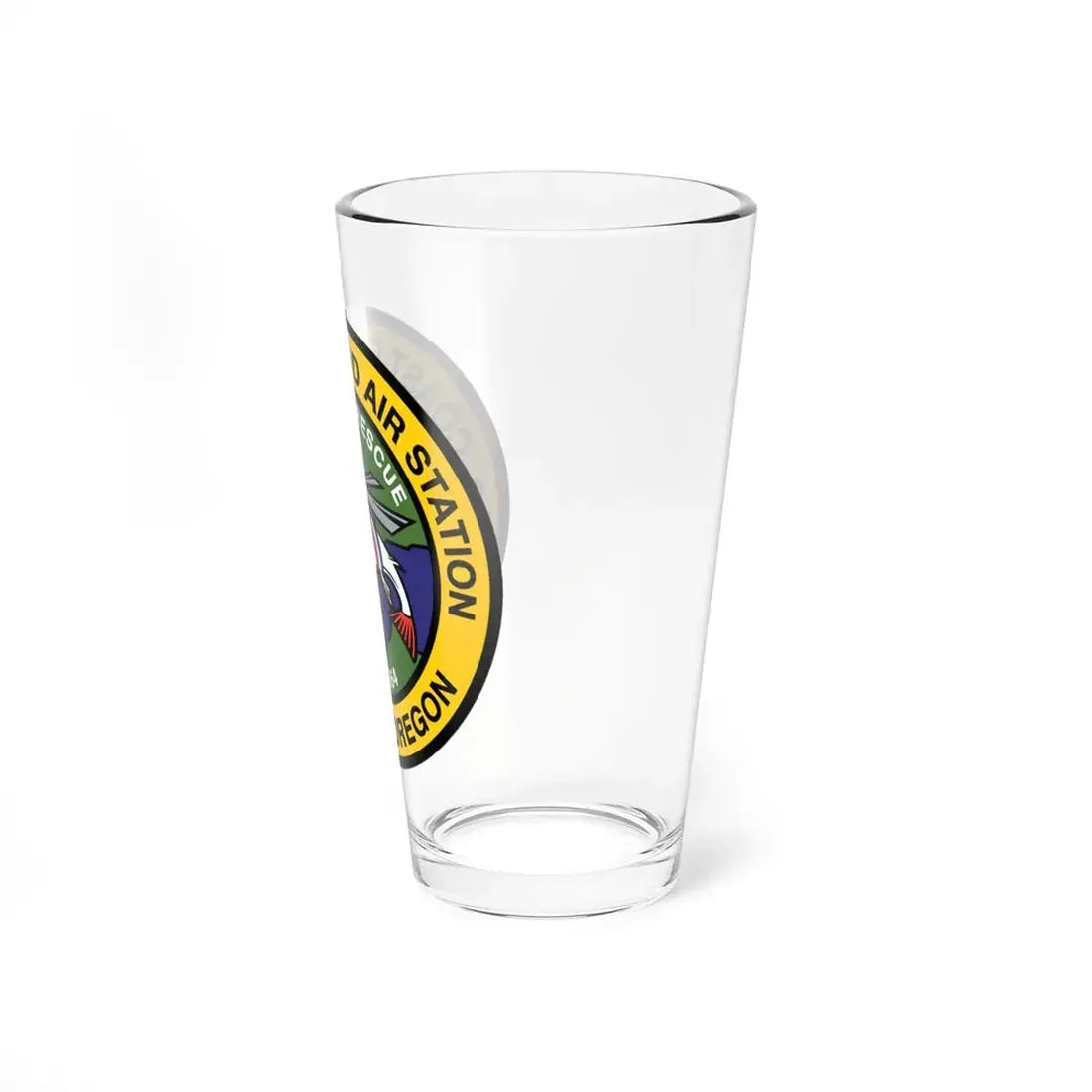 USCG AS Astoria Oregon (U.S. Coast Guard) Pint Glass 16oz - Go Mug Yourself