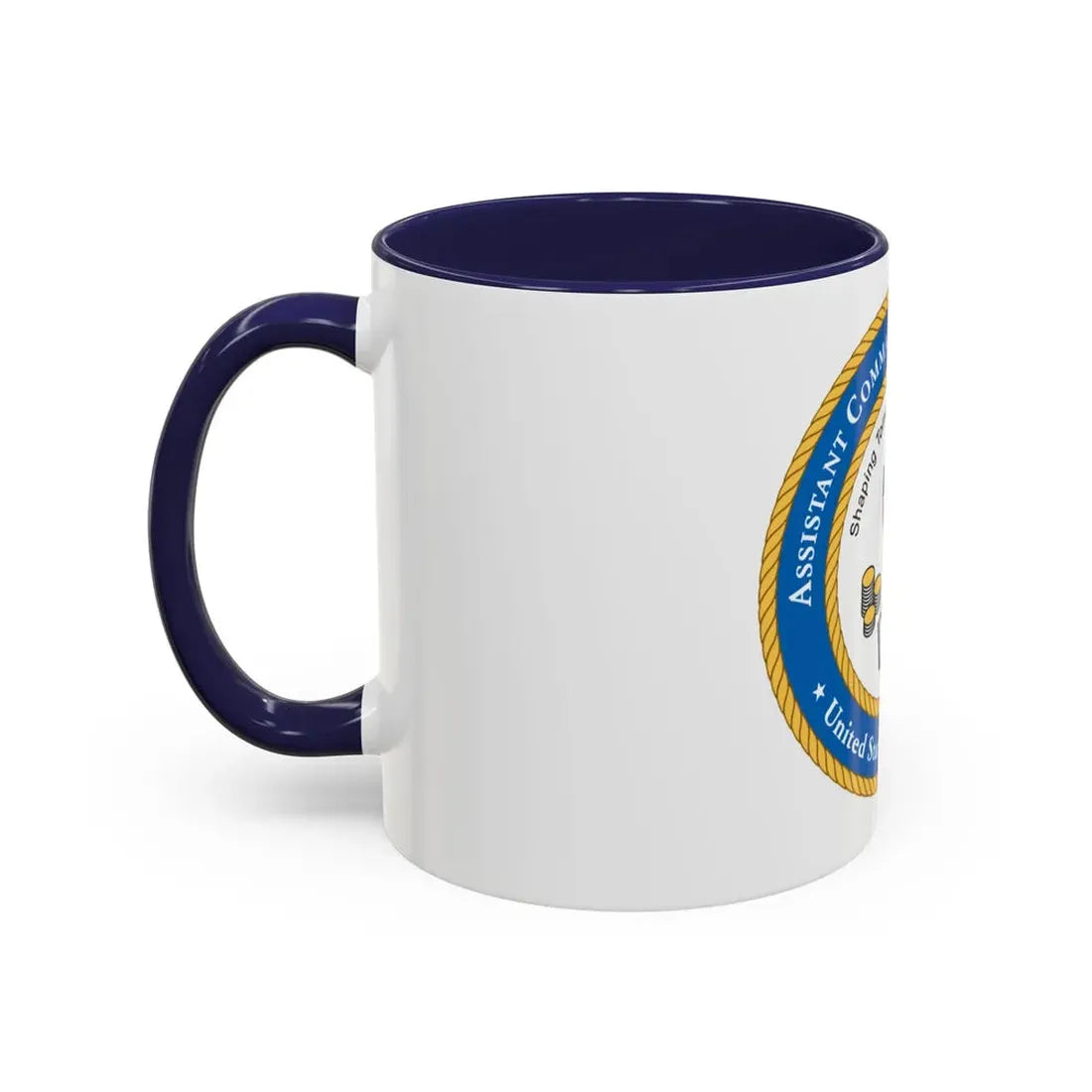 USCG Asst Commandant for Resources (U.S. Coast Guard) Accent Coffee Mug - Go Mug Yourself