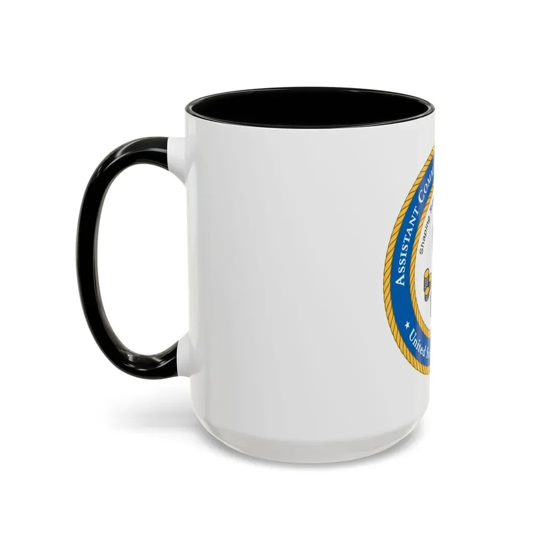 USCG Asst Commandant for Resources (U.S. Coast Guard) Accent Coffee Mug - Go Mug Yourself