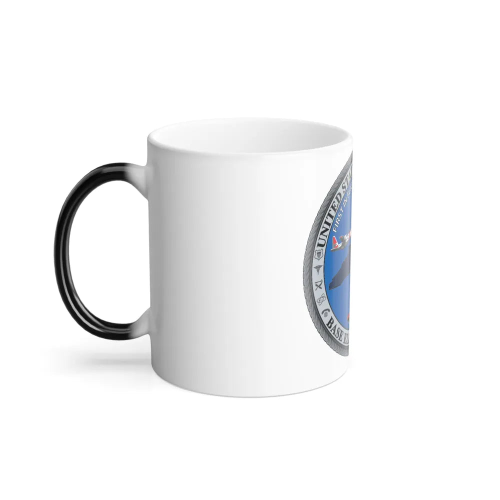 USCG Base Elizabeth City (U.S. Coast Guard) Color Changing Mug 11oz-Go Mug Yourself