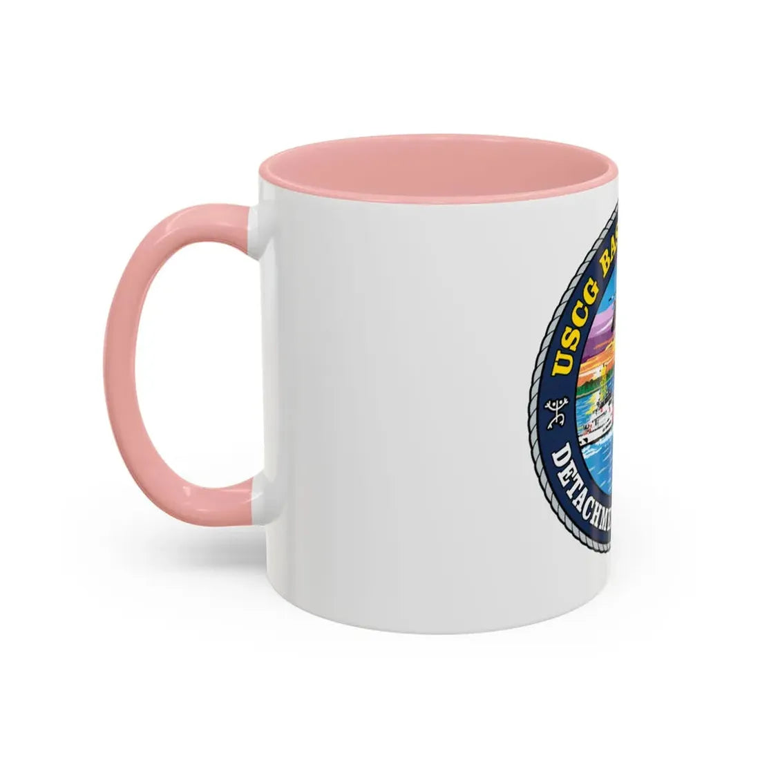 USCG Base San Juan (U.S. Coast Guard) Accent Coffee Mug - Go Mug Yourself