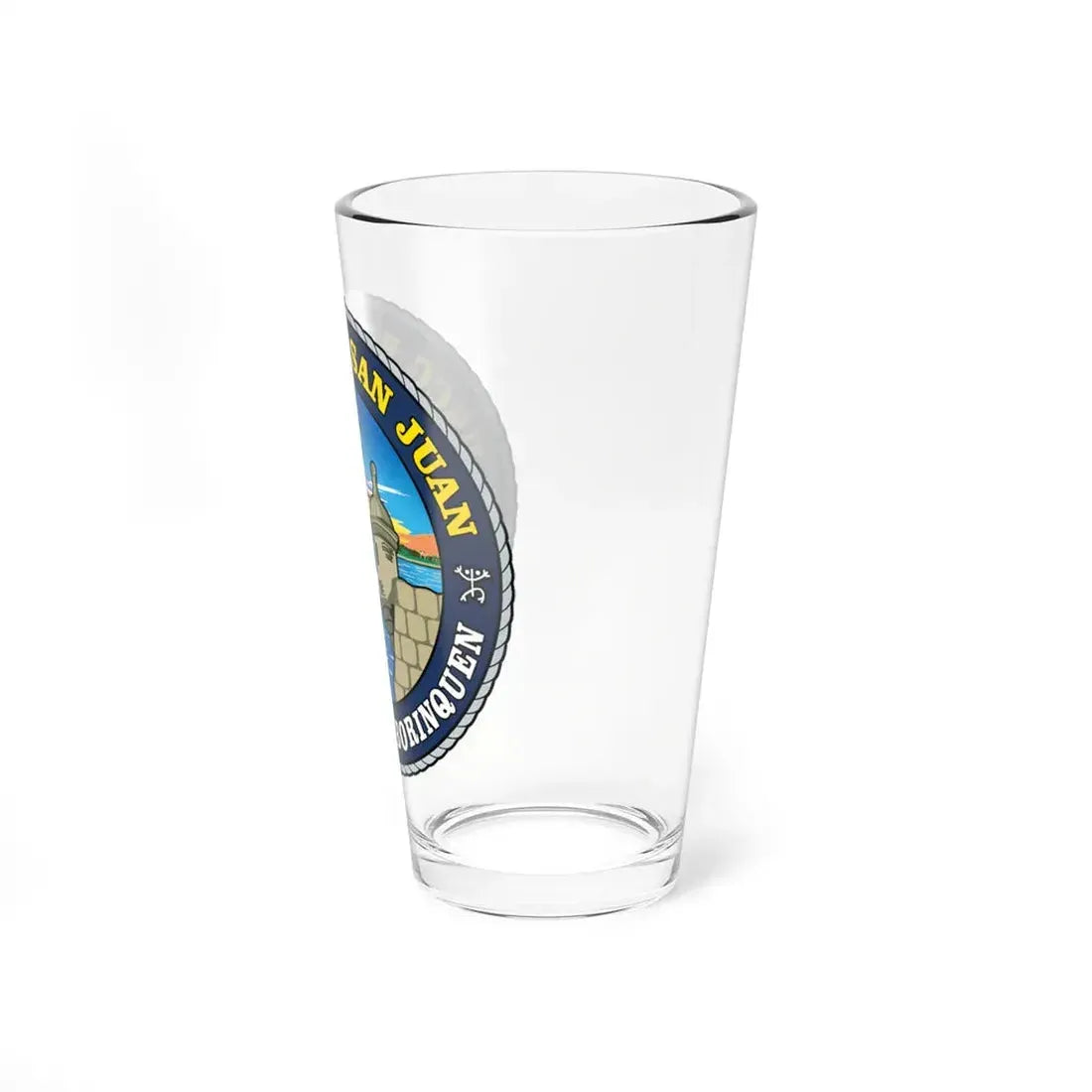 USCG Base San Juan (U.S. Coast Guard) Pint Glass 16oz - Go Mug Yourself