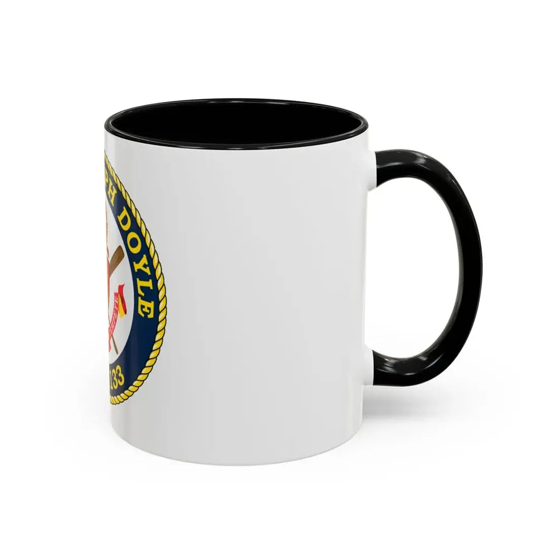 USCG C JOSEPH DOYLE W PC 1133 (U.S. Coast Guard) Accent Coffee Mug - Go Mug Yourself