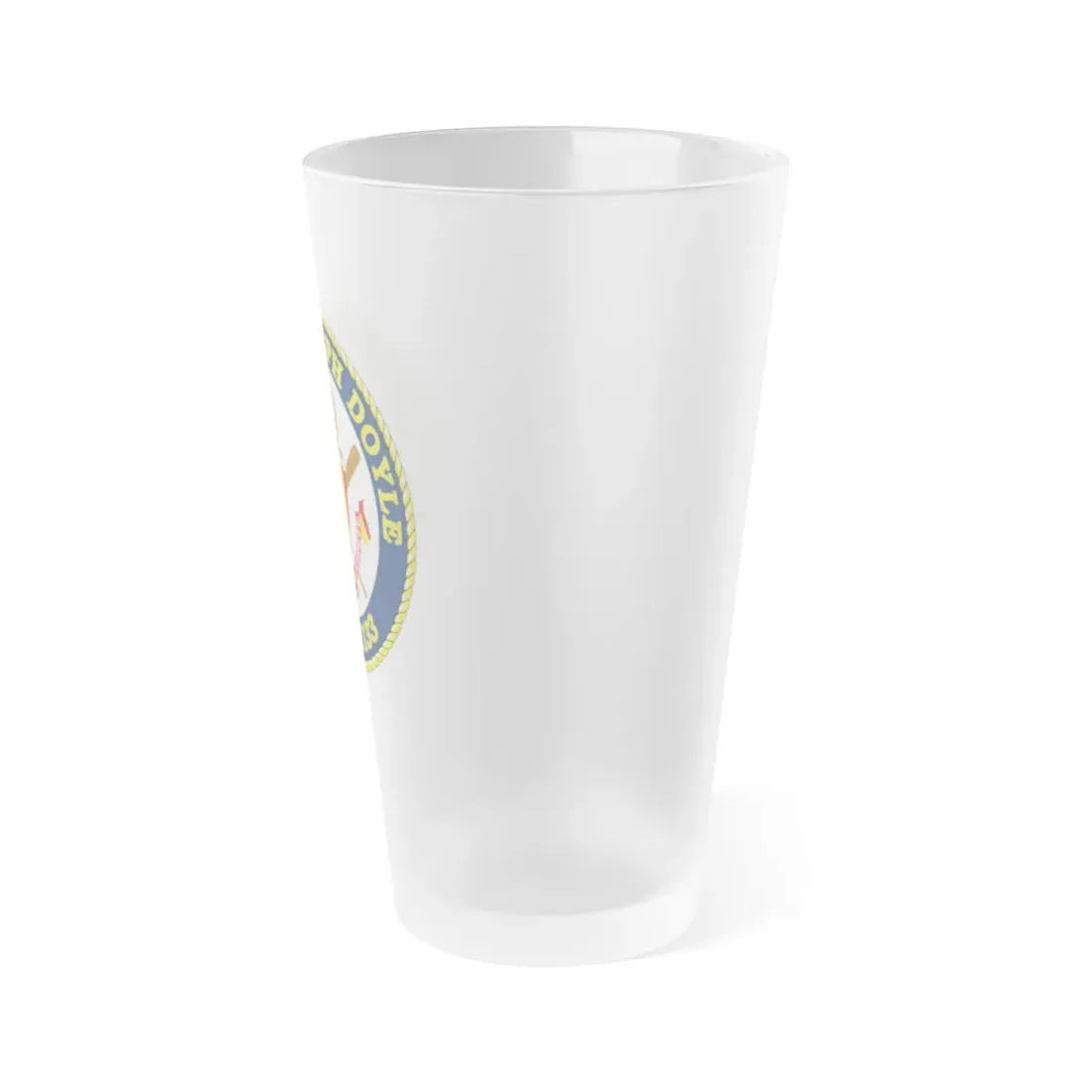 USCG C JOSEPH DOYLE W PC 1133 (U.S. Coast Guard) Frosted Pint Glass 16oz - Go Mug Yourself