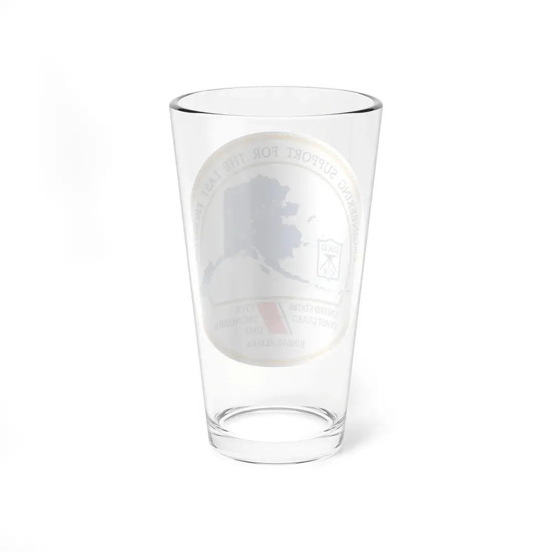 USCG CEU Juneau NEW 08 (U.S. Coast Guard) Pint Glass 16oz - Go Mug Yourself