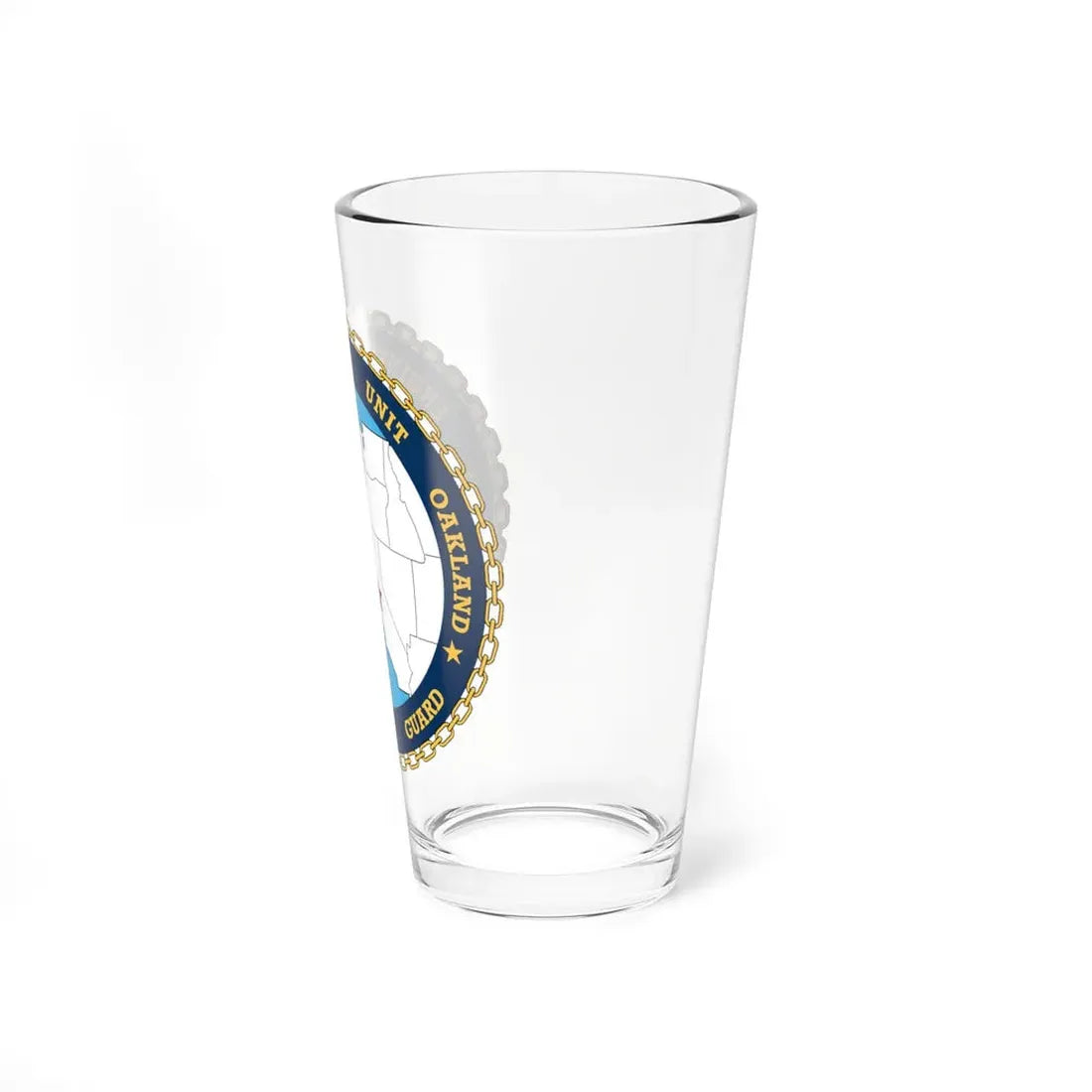 USCG Civil Eng Unit Oakland (U.S. Coast Guard) Pint Glass 16oz - Go Mug Yourself