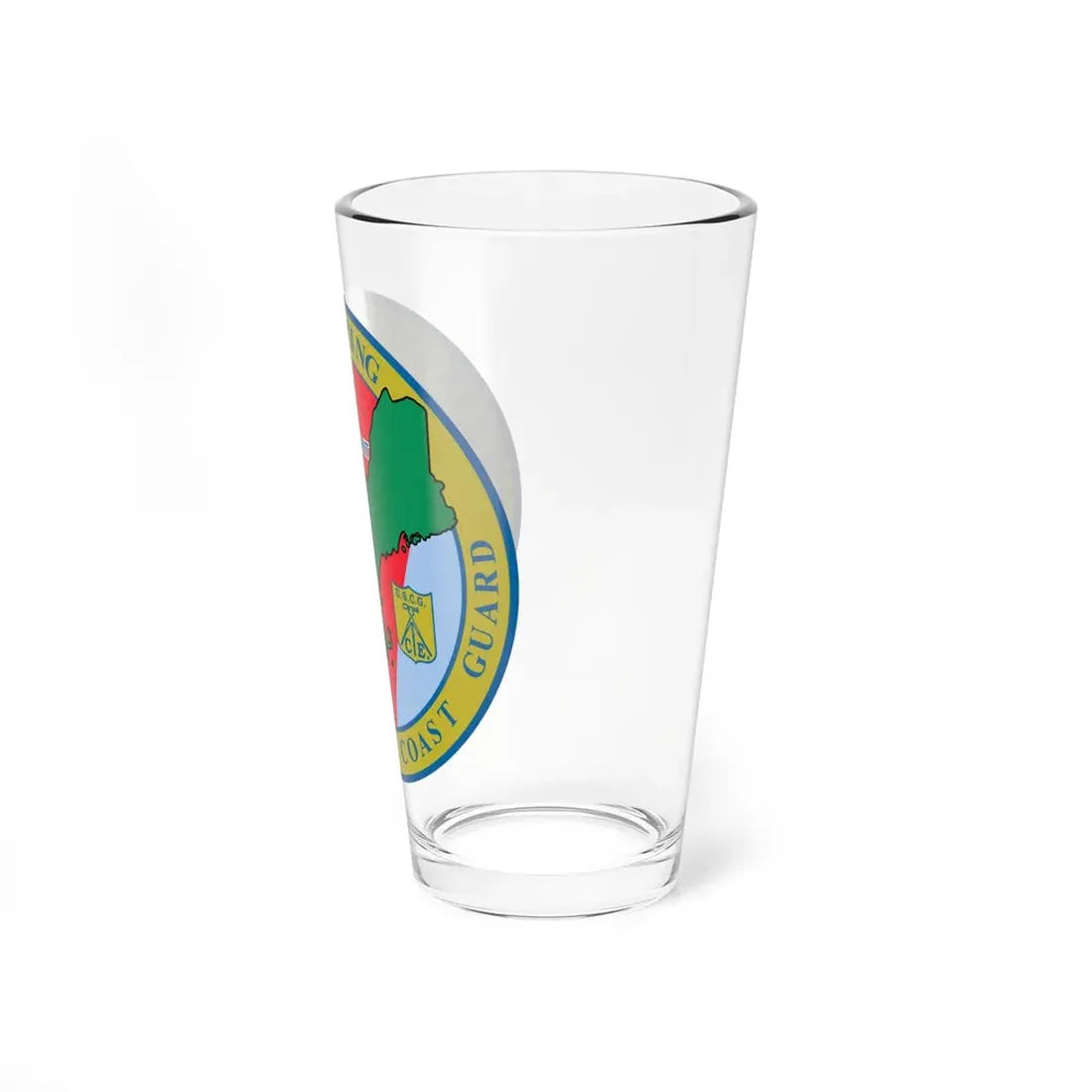 USCG Civil Engineering Unit Providence (U.S. Coast Guard) Pint Glass 16oz - Go Mug Yourself