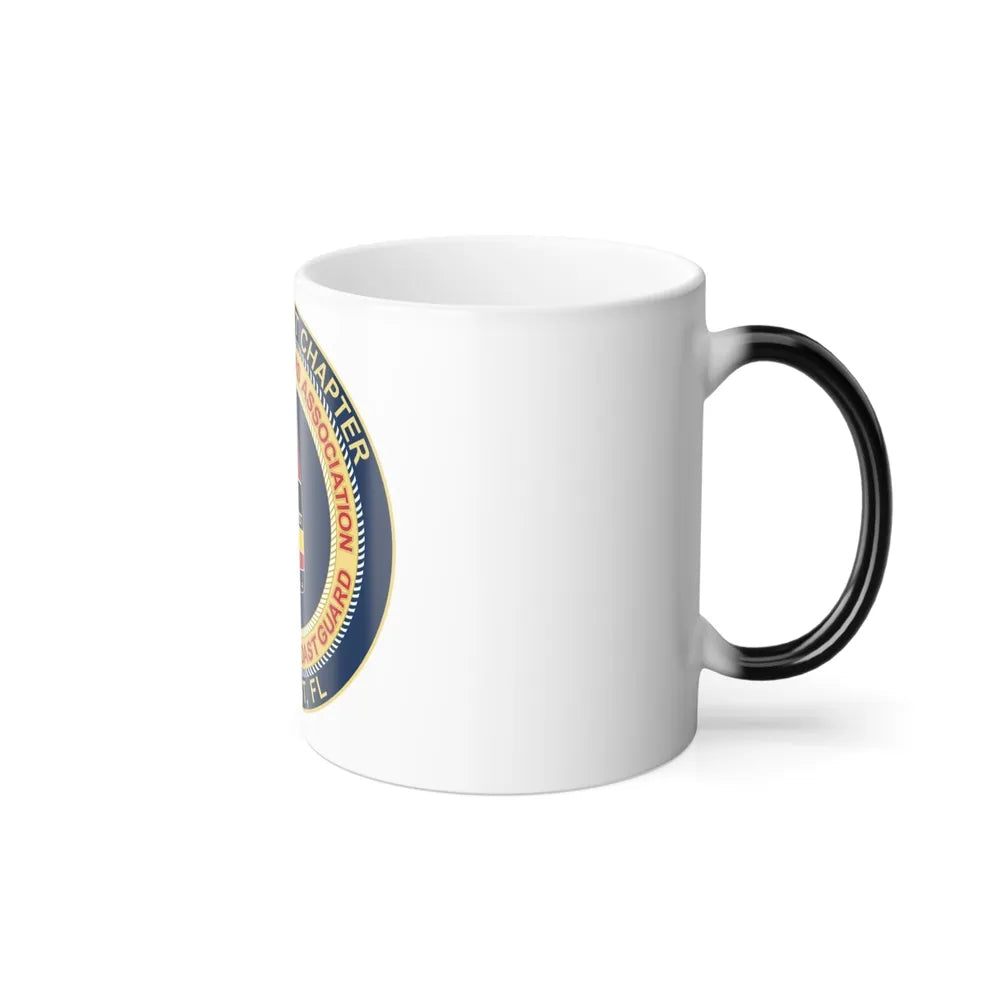 USCG CPOA Key West FL Southernmost Chapter (U.S. Coast Guard) Color Changing Mug 11oz-Go Mug Yourself