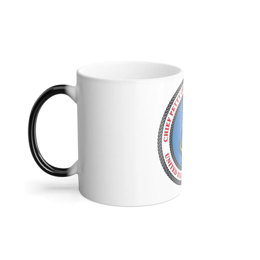 USCG CPOA (U.S. Coast Guard) Color Changing Mug 11oz-Go Mug Yourself