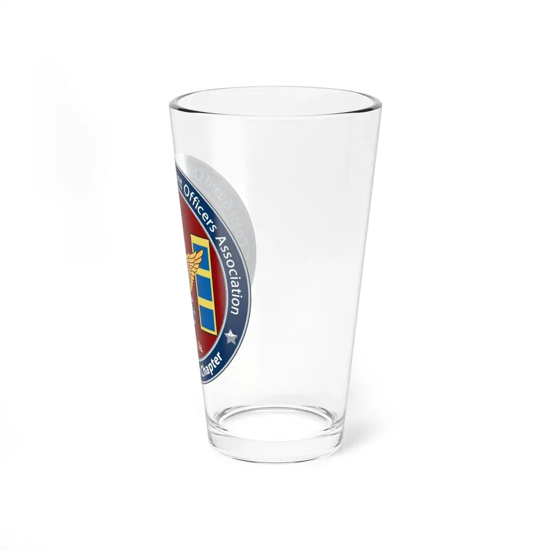 USCG CWO Assoc Steven Shields Chapter (U.S. Coast Guard) Pint Glass 16oz - Go Mug Yourself