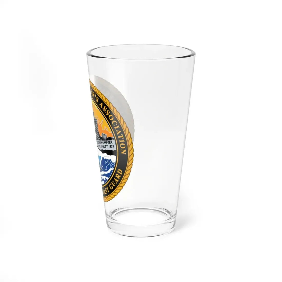 USCG CWO Assoc Surfer (U.S. Coast Guard) Pint Glass 16oz - Go Mug Yourself