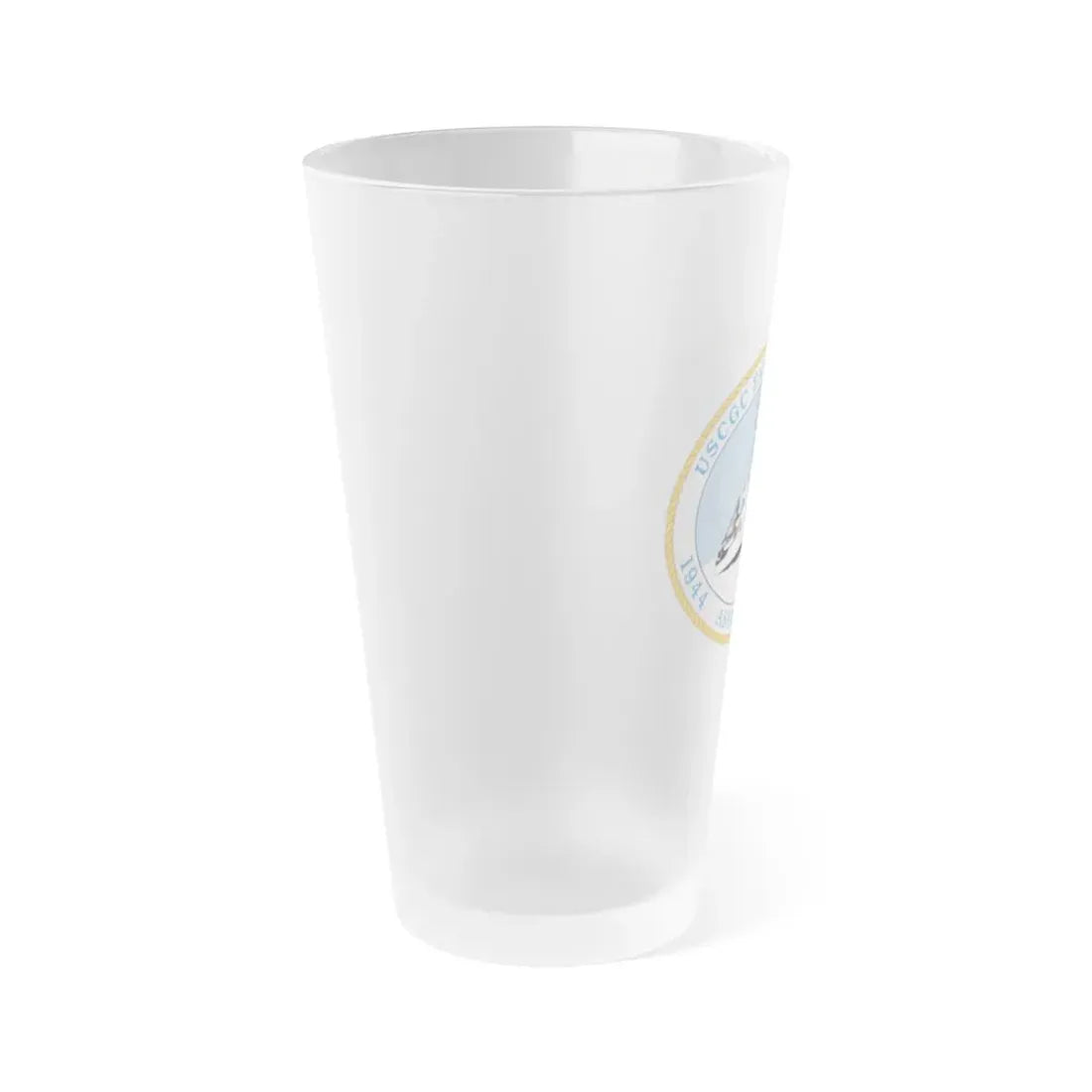 USCG Eastwind W 279 (U.S. Coast Guard) Frosted Pint Glass 16oz - Go Mug Yourself