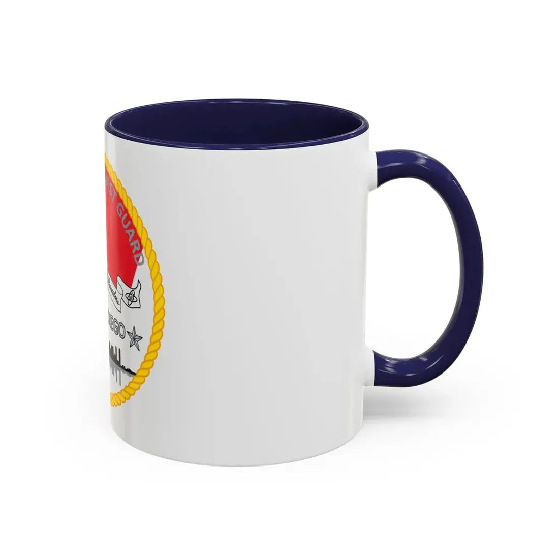 USCG ESD San Diego (U.S. Coast Guard) Accent Coffee Mug - Go Mug Yourself