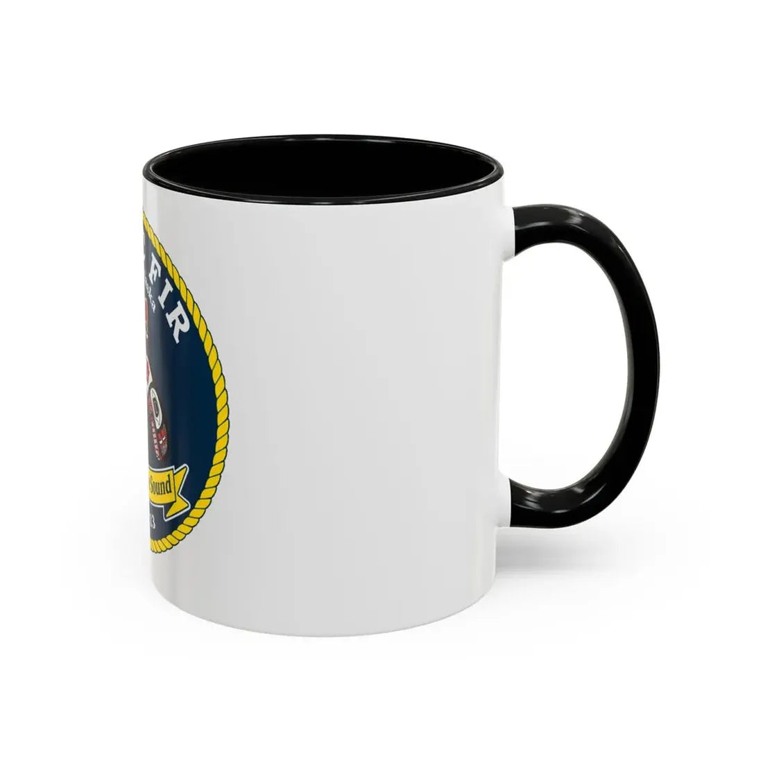 USCG FIR WLB 213 (U.S. Coast Guard) Accent Coffee Mug - Go Mug Yourself