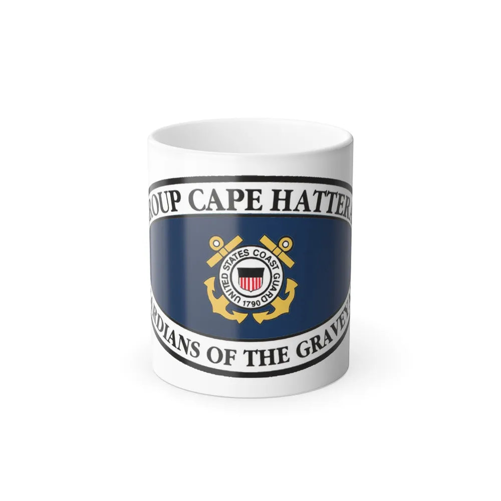 USCG Group Cape Hatteras VINT (U.S. Coast Guard) Color Changing Mug 11oz-11oz-Go Mug Yourself