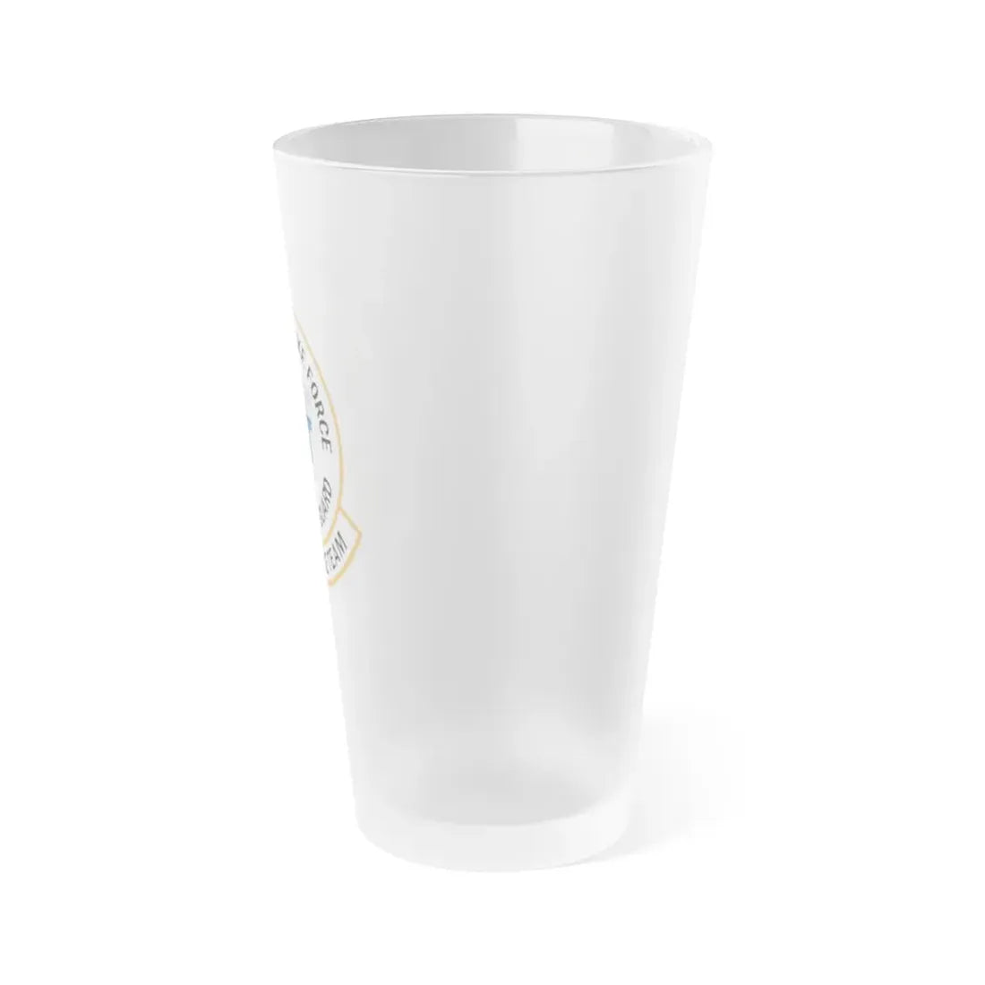 USCG Gulf Strike Team NSF (U.S. Coast Guard) Frosted Pint Glass 16oz - Go Mug Yourself