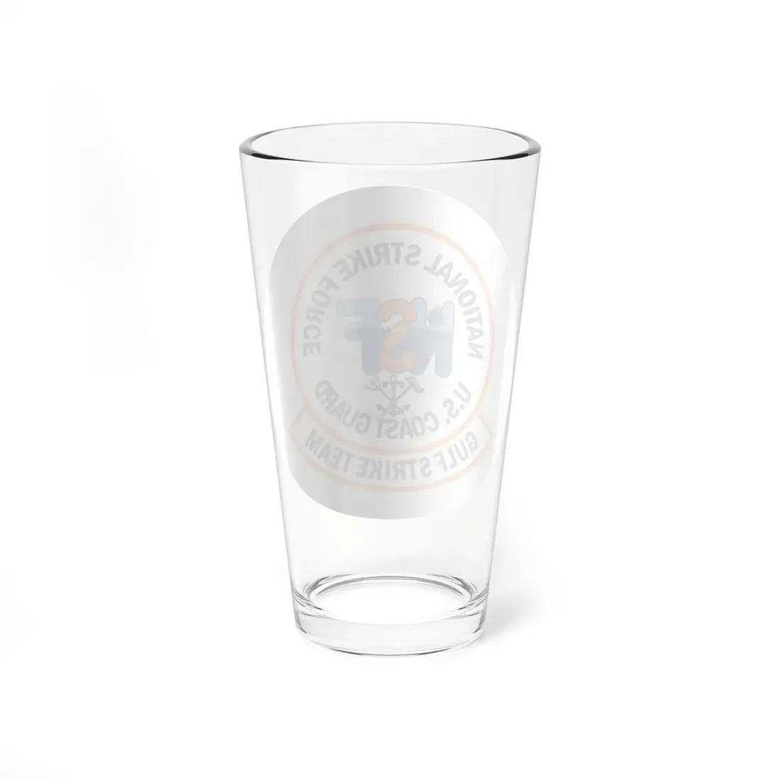 USCG Gulf Strike Team NSF (U.S. Coast Guard) Pint Glass 16oz - Go Mug Yourself