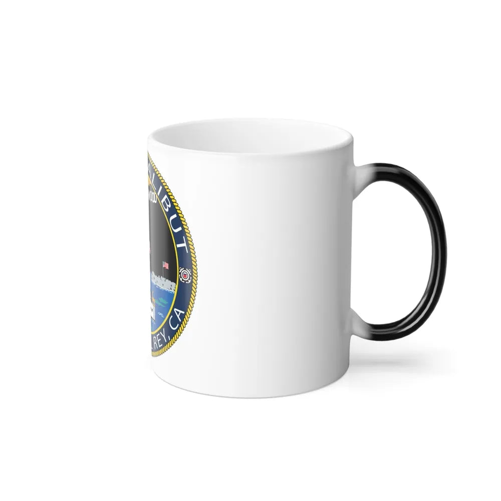 USCG Halibut Marina Del Ray CA (U.S. Coast Guard) Color Changing Mug 11oz-Go Mug Yourself