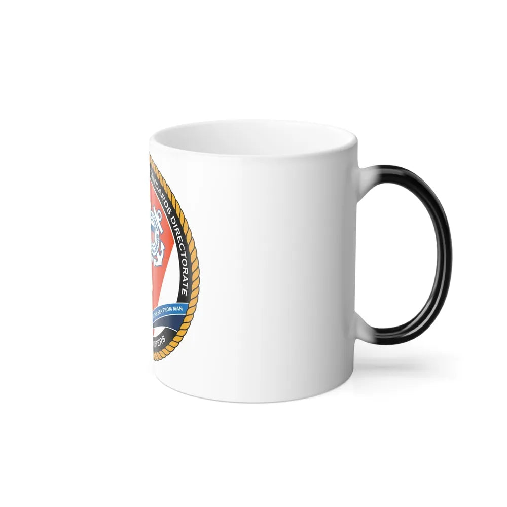 USCG HQ CG ENG 1 Comm Reg Stnd Dlr (U.S. Coast Guard) Color Changing Mug 11oz-Go Mug Yourself