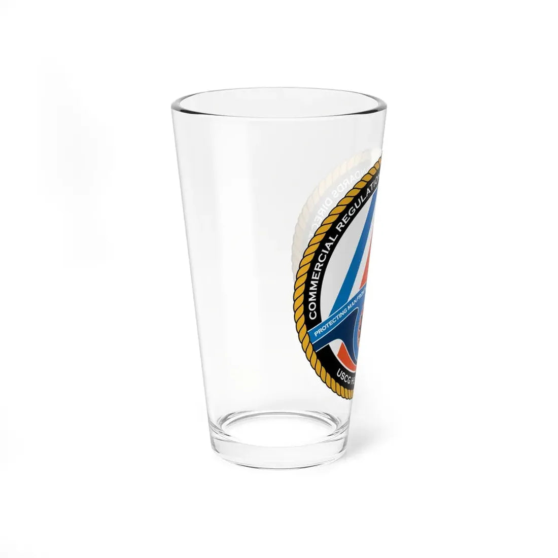 USCG HQ CG ENG 1 Comm Reg Stnd Dlr (U.S. Coast Guard) Pint Glass 16oz - Go Mug Yourself
