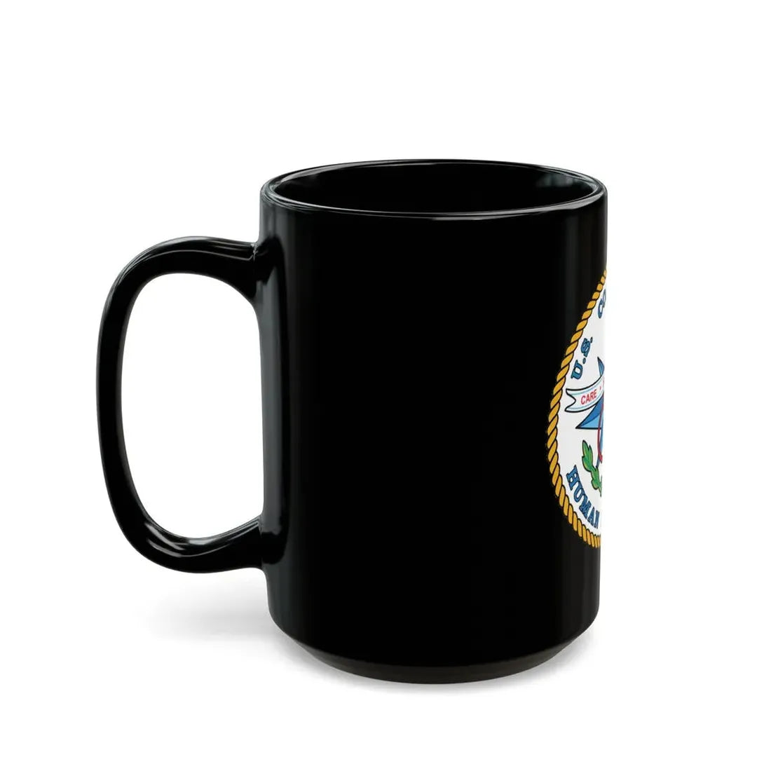 USCG Human Resources (U.S. Coast Guard) Black Coffee Mug - Go Mug Yourself