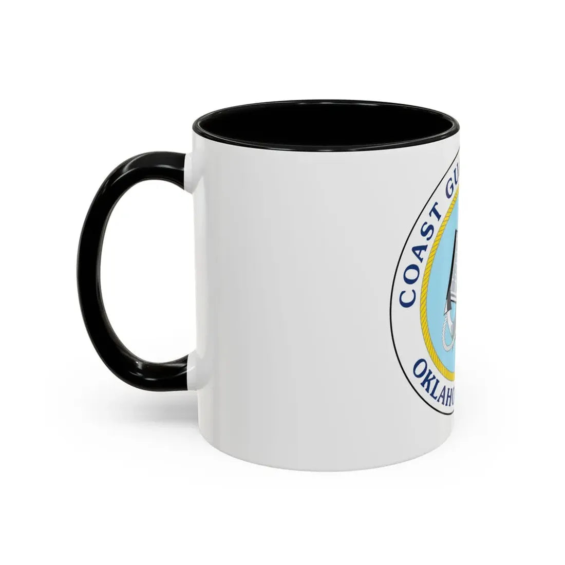 USCG Institute Oklahoma City 2 (U.S. Coast Guard) Accent Coffee Mug - Go Mug Yourself