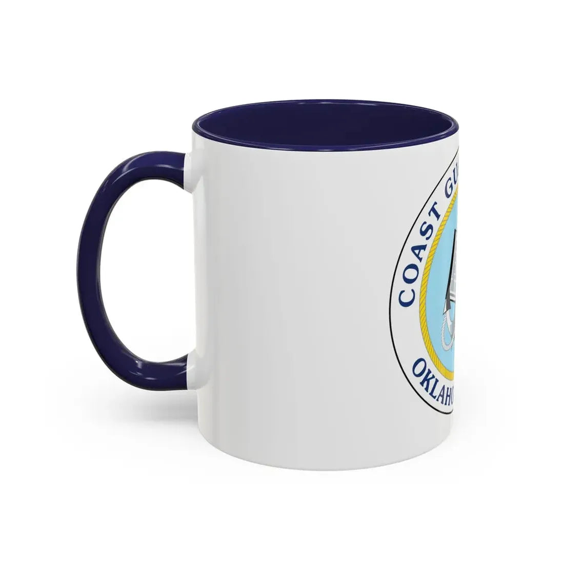USCG Institute Oklahoma City 2 (U.S. Coast Guard) Accent Coffee Mug - Go Mug Yourself
