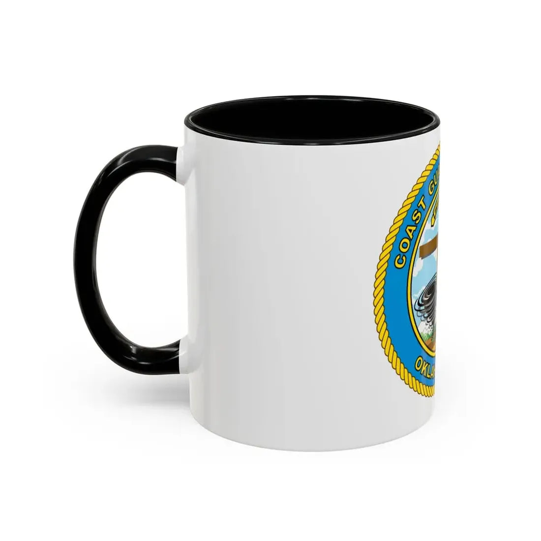 USCG Institute Oklahoma City (U.S. Coast Guard) Accent Coffee Mug - Go Mug Yourself