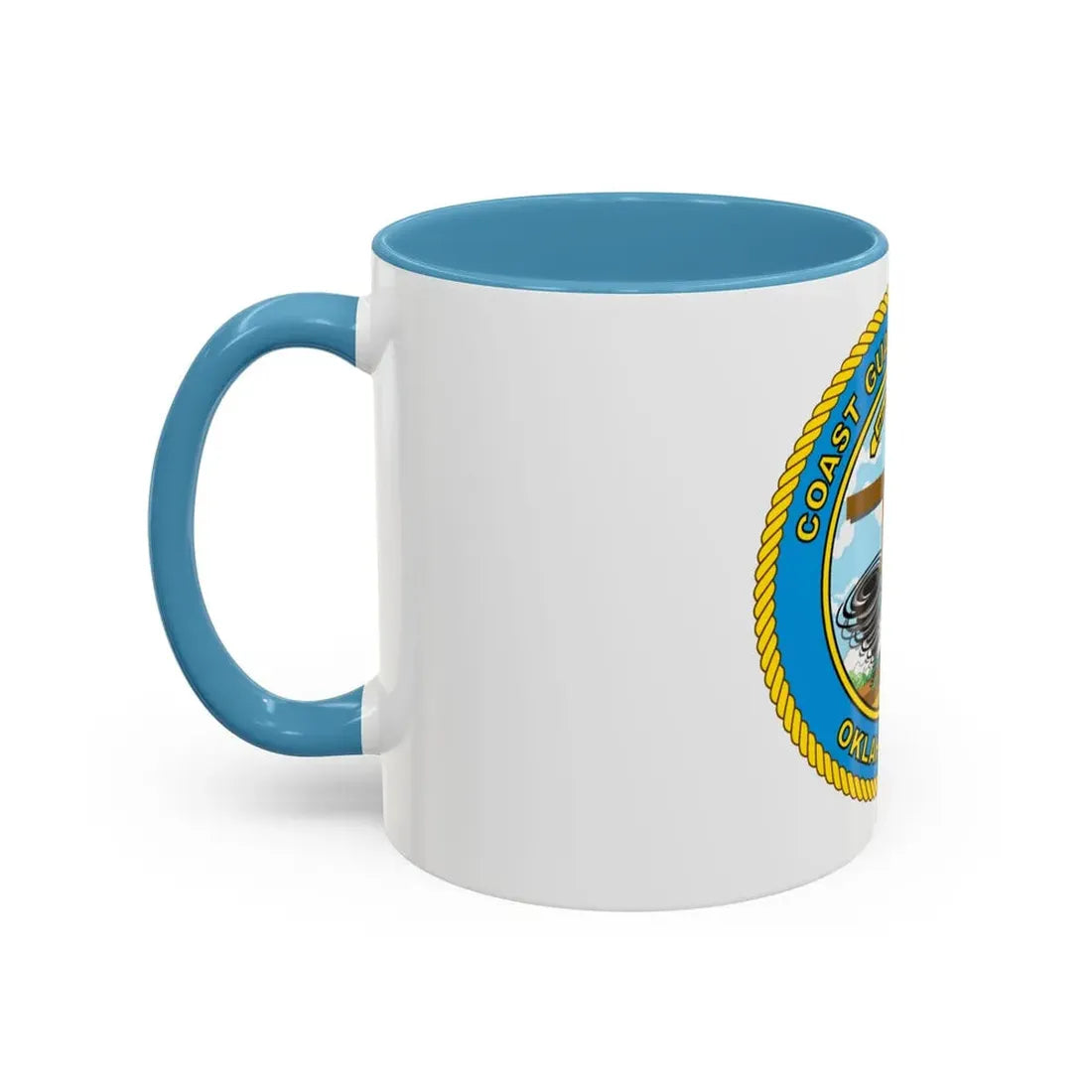 USCG Institute Oklahoma City (U.S. Coast Guard) Accent Coffee Mug - Go Mug Yourself