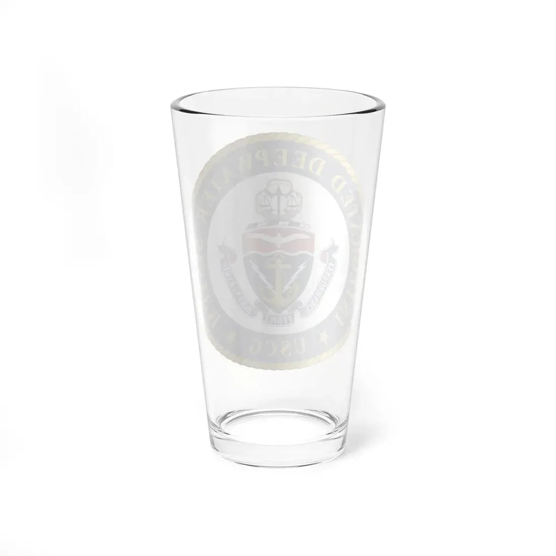 USCG Integrated Deepwater System (U.S. Coast Guard) Pint Glass 16oz - Go Mug Yourself