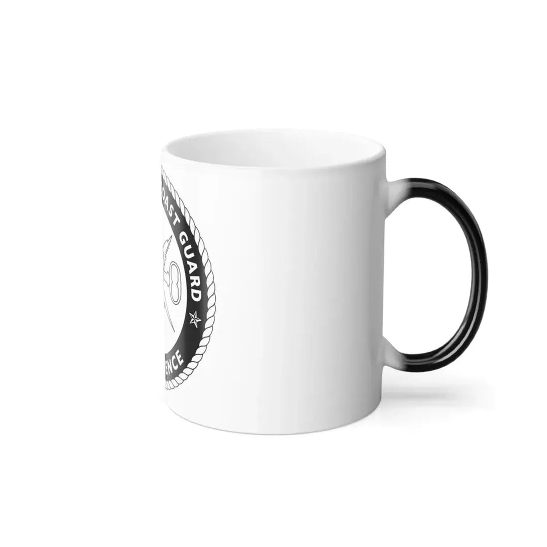 USCG Intelligence 1 color (U.S. Coast Guard) Color Changing Coffee Mug - Go Mug Yourself