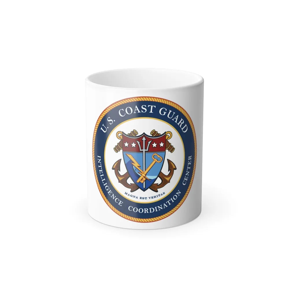 USCG Intelligence Coordination Center (U.S. Coast Guard) Color Changing Mug 11oz-11oz-Go Mug Yourself