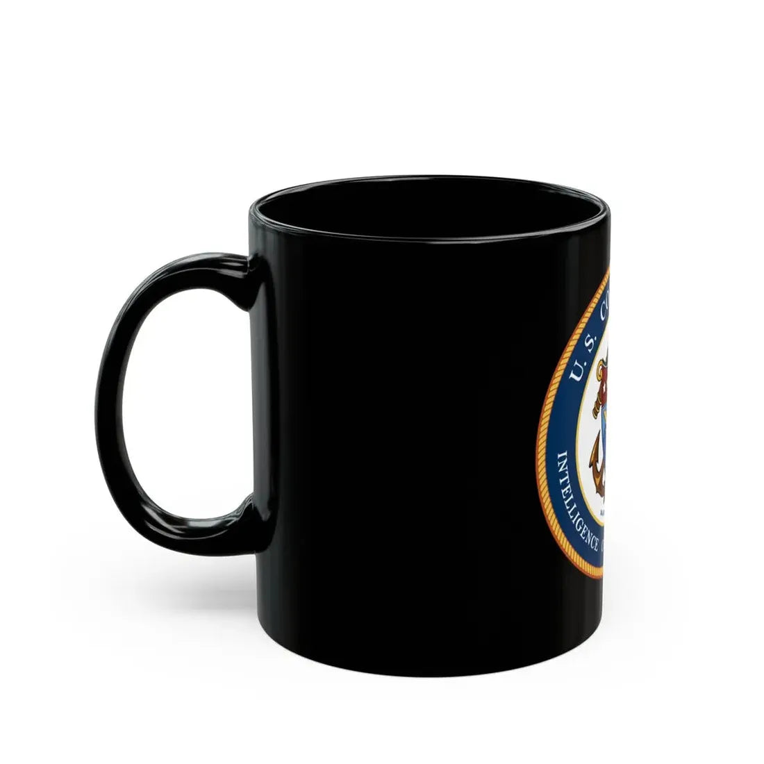 USCG Intelligence Coordination Center (U.S. Coast Guard) Black Coffee Mug - Go Mug Yourself