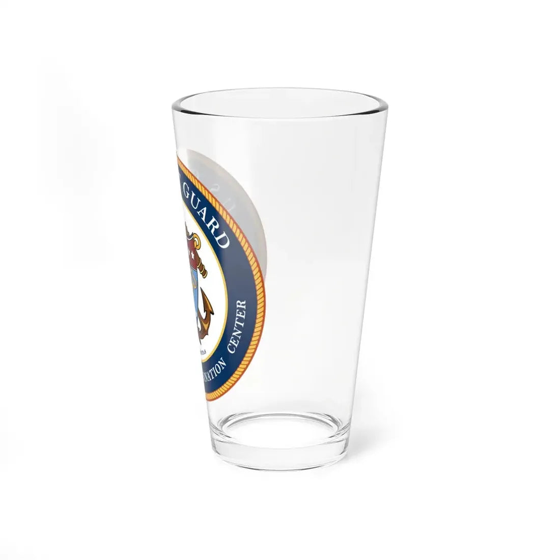 USCG Intelligence Coordination Center (U.S. Coast Guard) Pint Glass 16oz - Go Mug Yourself