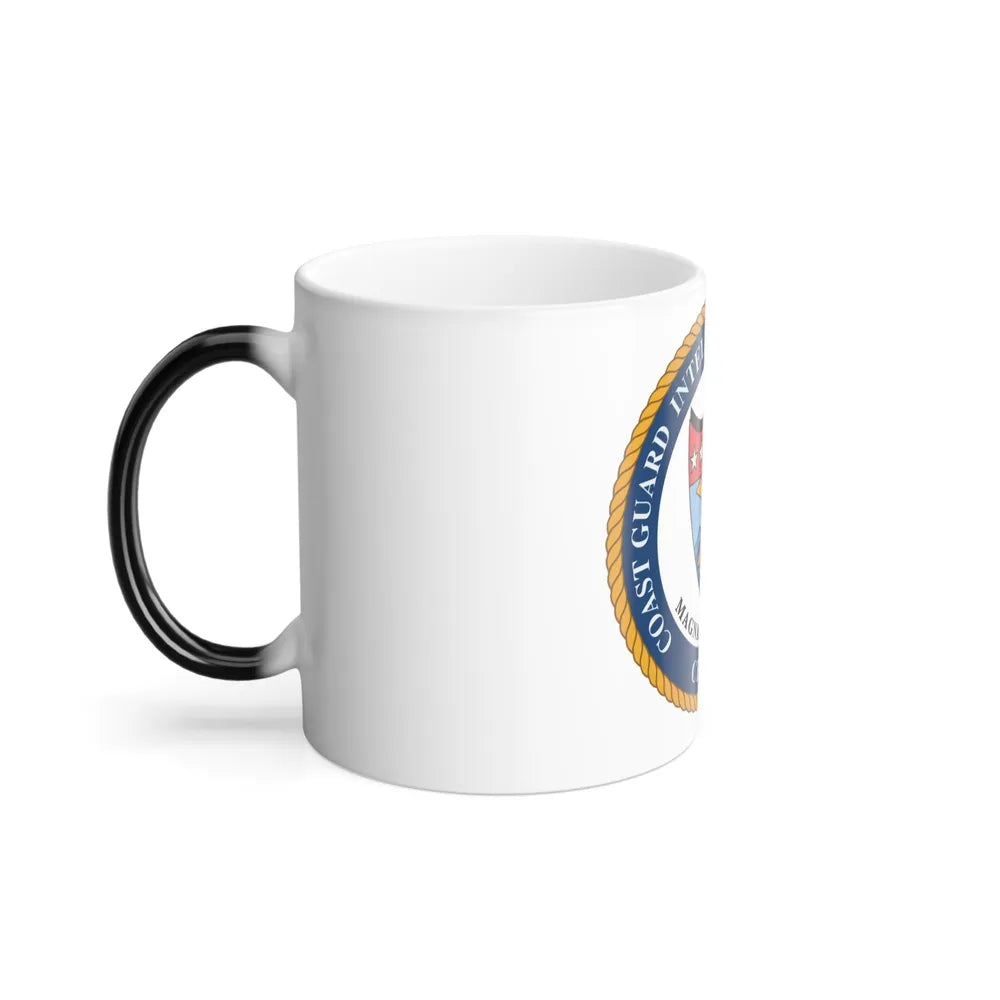 USCG Intelligence Coordination Ctr (U.S. Coast Guard) Color Changing Mug 11oz-Go Mug Yourself
