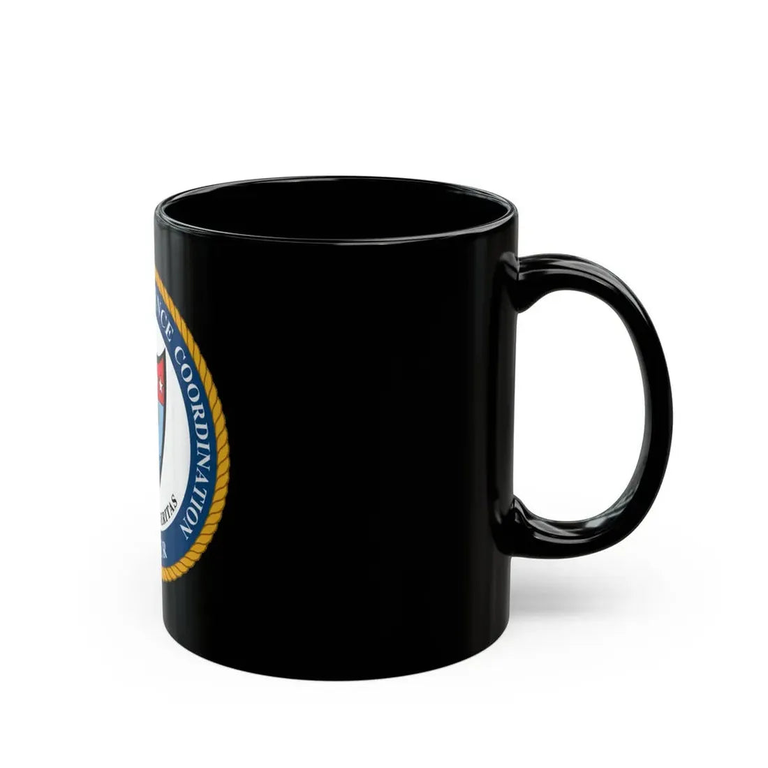 USCG Intelligence Coordination Ctr (U.S. Coast Guard) Black Coffee Mug - Go Mug Yourself