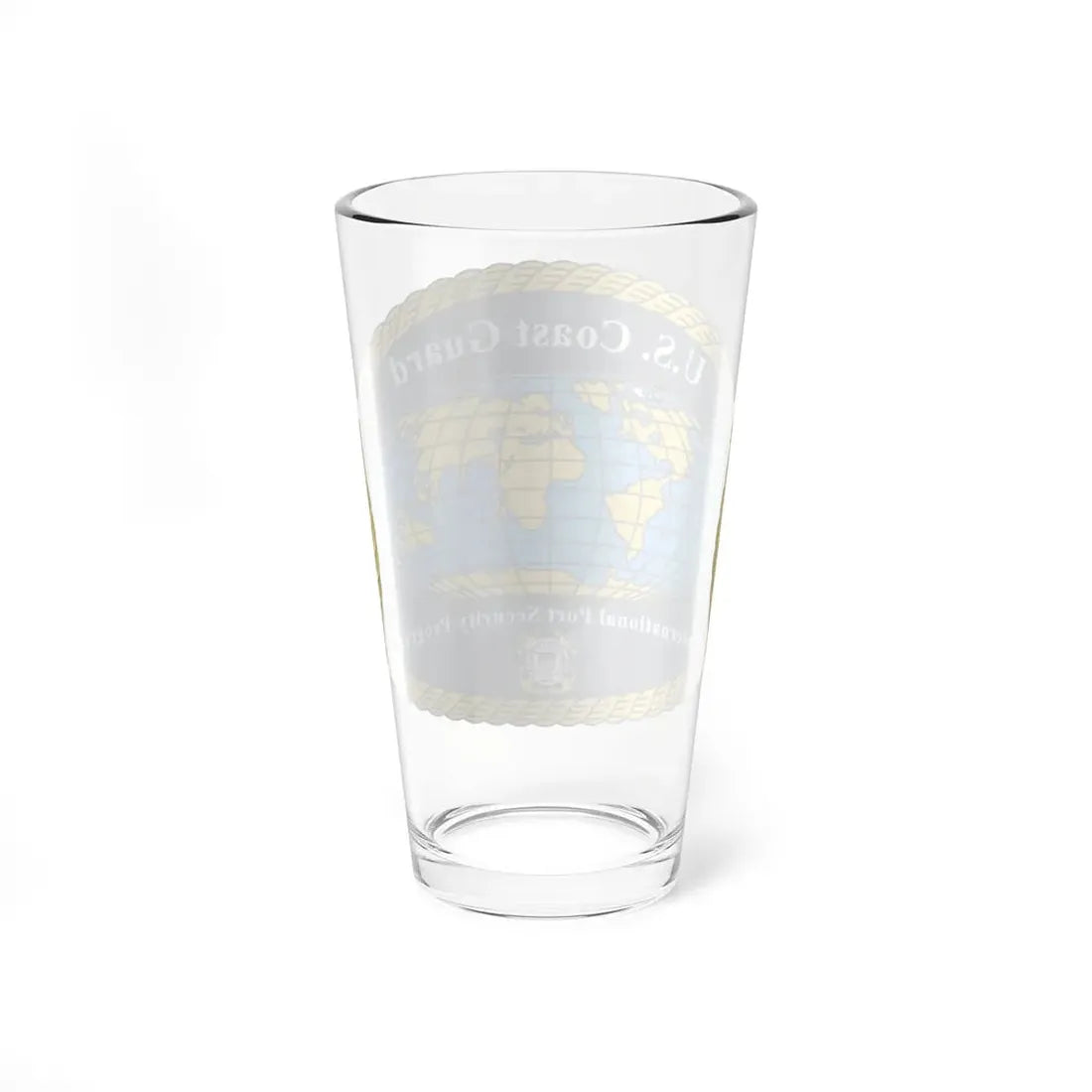 USCG International Port Security Program (U.S. Coast Guard) Pint Glass 16oz - Go Mug Yourself