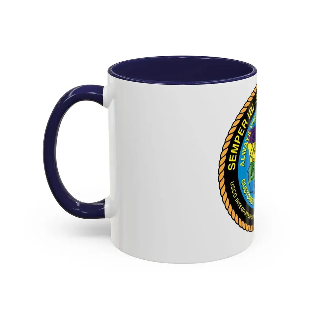 USCG ISC New Orleans (U.S. Coast Guard) Accent Coffee Mug - Go Mug Yourself