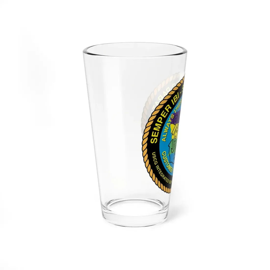 USCG ISC New Orleans (U.S. Coast Guard) Pint Glass 16oz - Go Mug Yourself