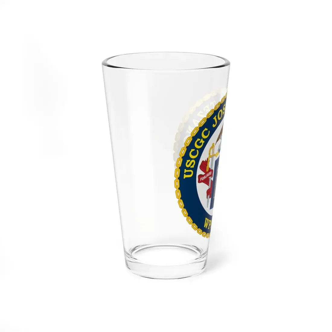 USCG Joseph Tezanos WPC 1118 (U.S. Coast Guard) Pint Glass 16oz - Go Mug Yourself
