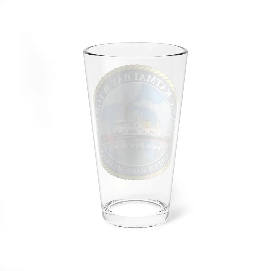 USCG Katmai Bay WTGB 101 (U.S. Coast Guard) Pint Glass 16oz - Go Mug Yourself