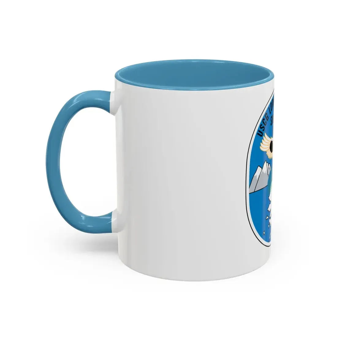 USCG Loran C Station Shoal Cove Alaska (U.S. Coast Guard) Accent Coffee Mug - Go Mug Yourself