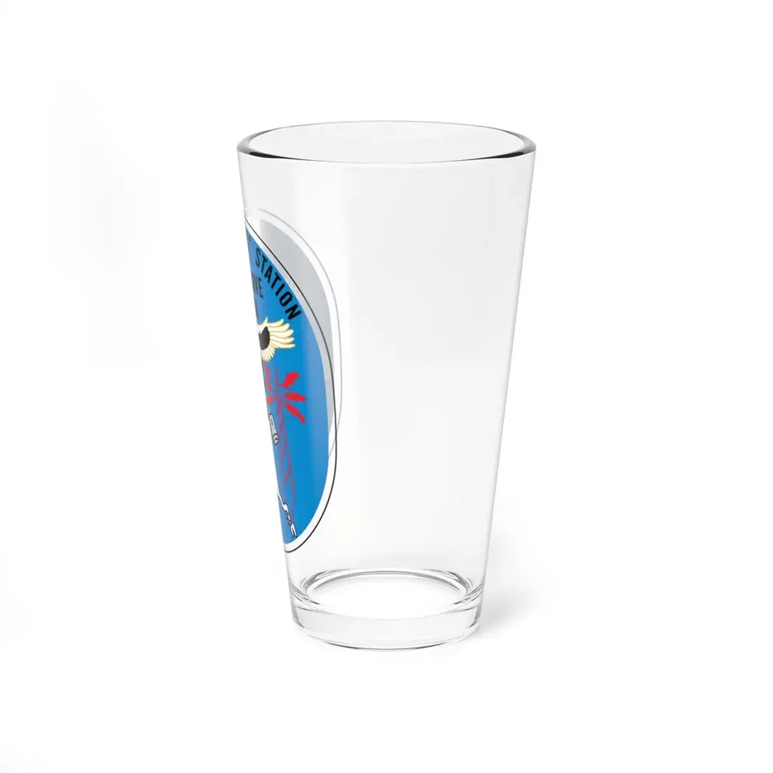 USCG Loran C Station Shoal Cove Alaska (U.S. Coast Guard) Pint Glass 16oz - Go Mug Yourself