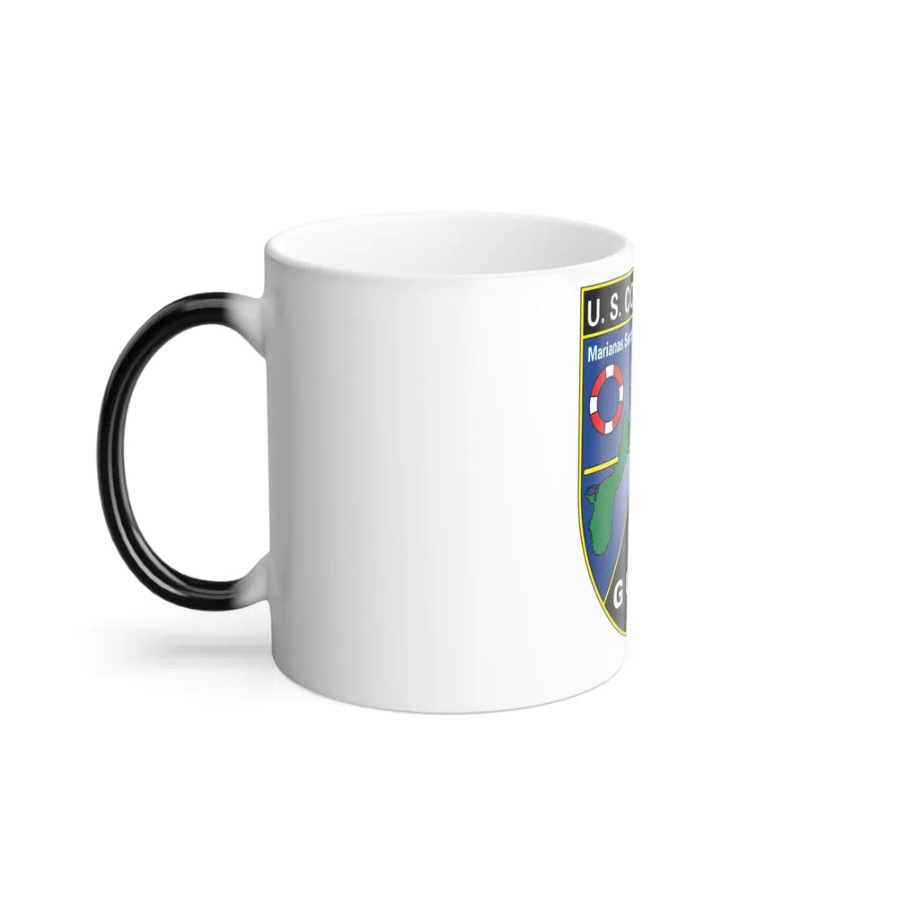 USCG Marianas Sect MSO Guam (U.S. Coast Guard) Color Changing Mug 11oz-Go Mug Yourself